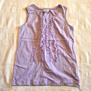 Mini Boden girls size 9-10 years purple tank top, New no tag